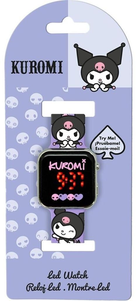 Montre LED numérique Hello Kitty Kuromi - Montre élégante Image du produit 