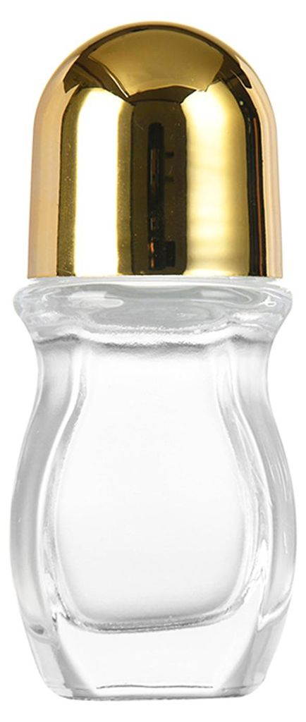 Glas-Rollflaschen mit Rollkugel, auslaufsicher, leichtgängig, ideal zum Dosieren von ätherischen Ölen, Parfums und Kosmetika.