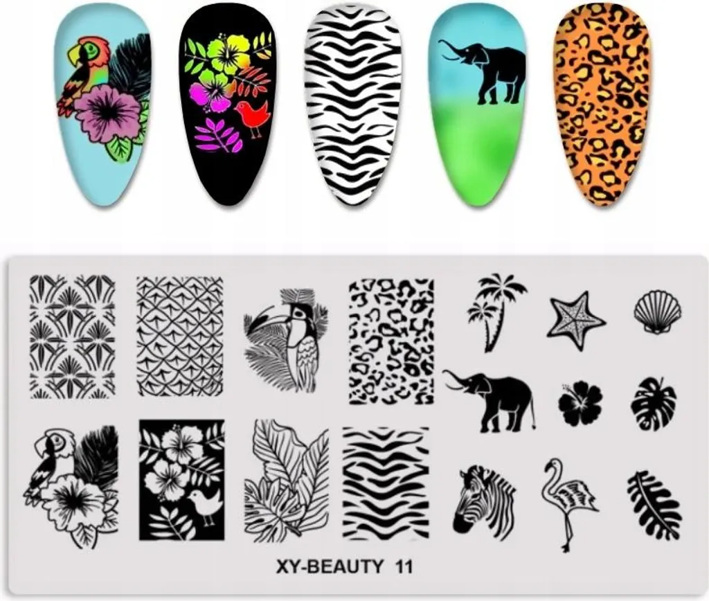Piastra Unghie XY-BEAUTY 11: Nail Art Facile e Veloce per Tutti