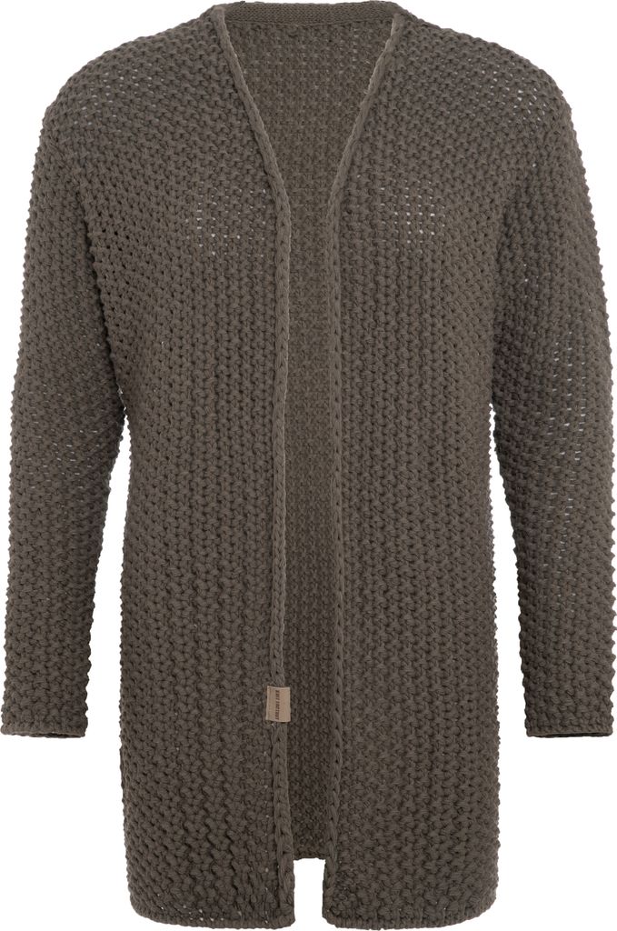 Knit Factory Carry Strickjacke - Cappuccino - 36/38