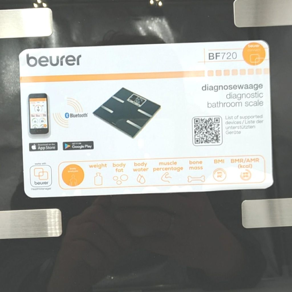 beurer Körperanalysewaage BF 720 schwarz für max. 180,0 kg Produktbild 11