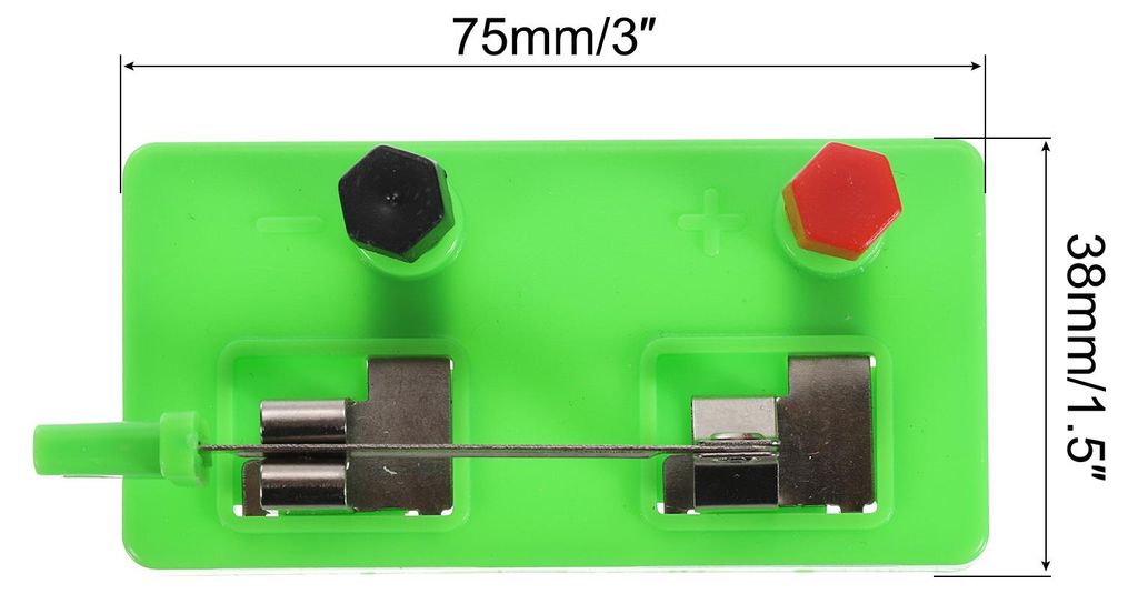 20Stk Messer Schalter Einzeln Pfahl Einwegschalter Basteln Elektronische Kit fš¹r Physik Laborger?te Elektronische Lehrmittel