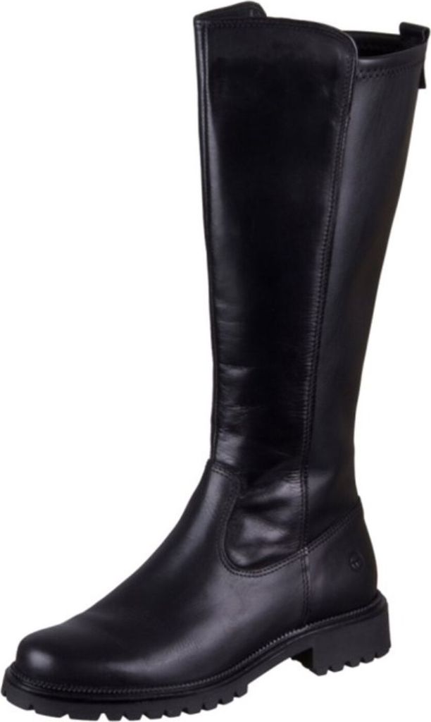 Tamaris tacco 25mm, gambo 30cm in nero, misura 40 Immagine del prodotto 