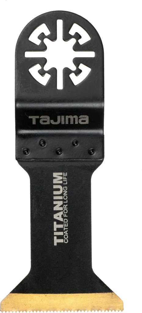 Accessoire multi-outil oscillant TAJIMA 44mm en Titane-Bi-Métal universel