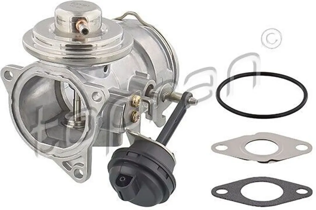 Vanne EGR TOPRAN 112 962 pour Audi A3 et Golf 4 - Réf OE 038131501AT