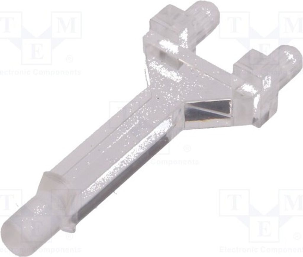 10x Lichtwellenleiter für LED rund Ø: 3mm mit FIX-LEM-69 Lichtleiter für LED-