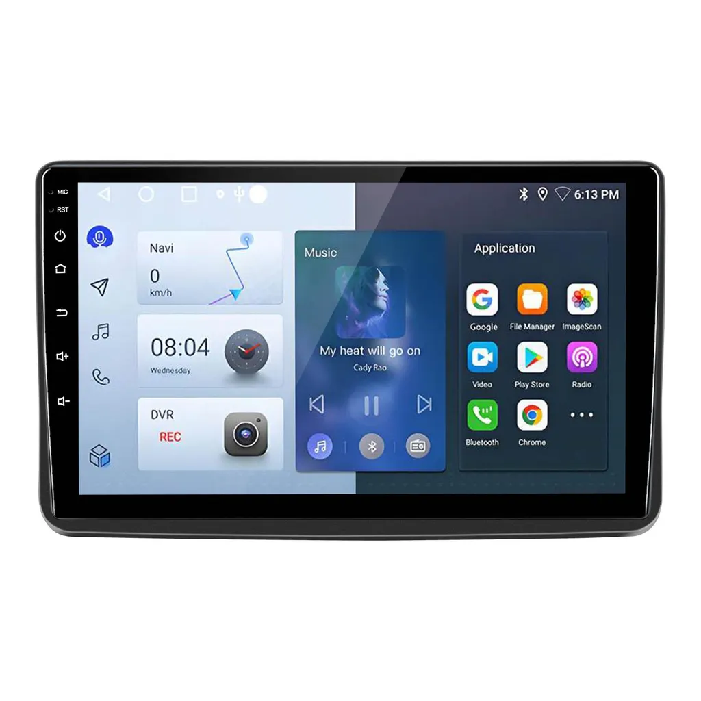 2+64G carplay android13 SWC WIFI RDS Adatto per Fiat Panda 2003-2012 DAB+ USB BT android auto