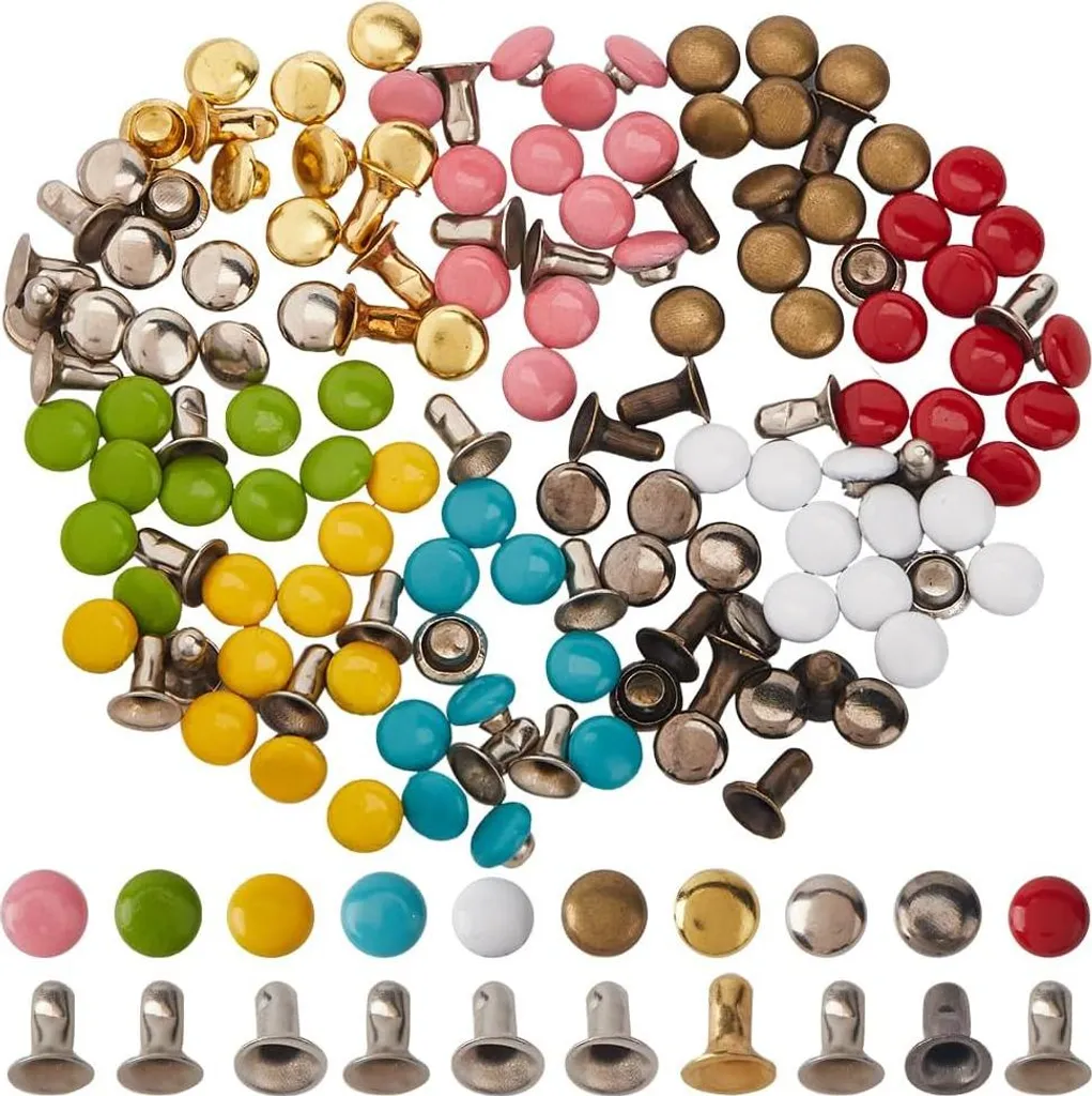 Fixez vos Mini Créations avec les Rivets 4mm en Laiton - Anti-Rouille DIY