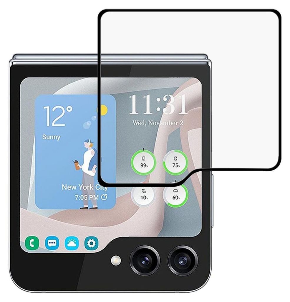 Pro Samsung Galaxy Z Flip7 FE / Flip6 5G Small Screen 3D Obrázek produktu 
