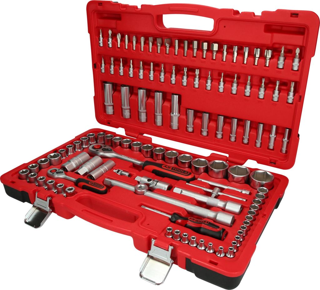 KS Tools 1/4"+1/2" Steckschlüssel-Satz, 110-tlg, 951.0711