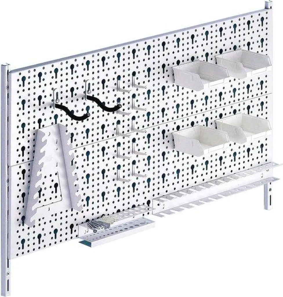 Étagère gain de place blanche 800 x 200 mm pour organiser petits espaces