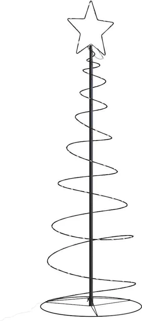 Grand Sapin de Noël artificiel lumineux 150 cm avec 100 LED intégrées