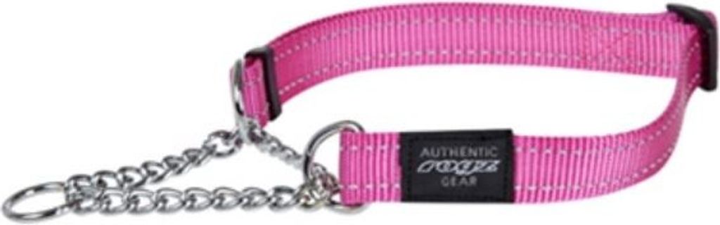 Rogz For Dogs Fanbelt Halfslip Halsband Roze