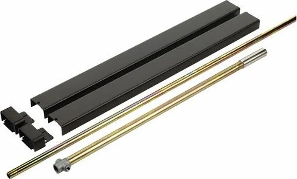 Kit tringle plate rallonge Horga THIRARD marron H.3m - Réf 00032320