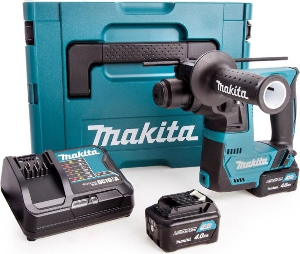 MAKITA Akku-Bohrhammer HR140DSMJ SDS-PLUS 10,8 V / 4 Ah, 2 Produktbild 