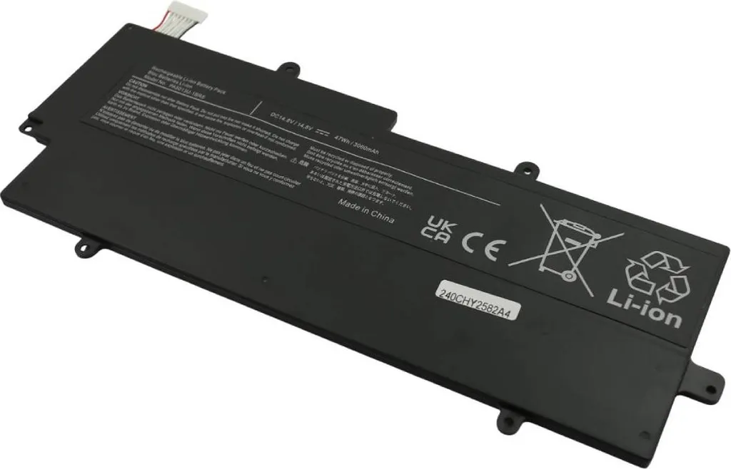 Batterie de remplacement pour PC Portable Toshiba Portege Z830 Noir