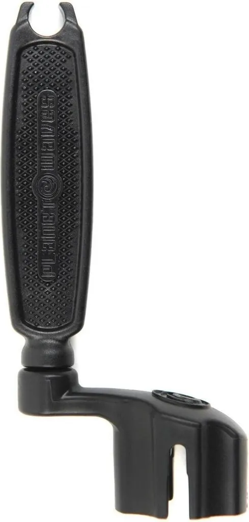 Manivelle D'Addario ergonomique noire avec poignée grand confort