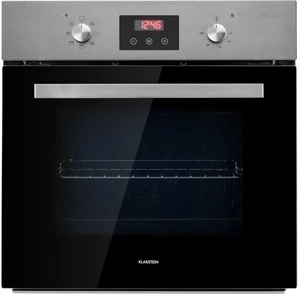Grand Four Encastrable de 65L pour Cuisine Familiale - Inox et Noir A