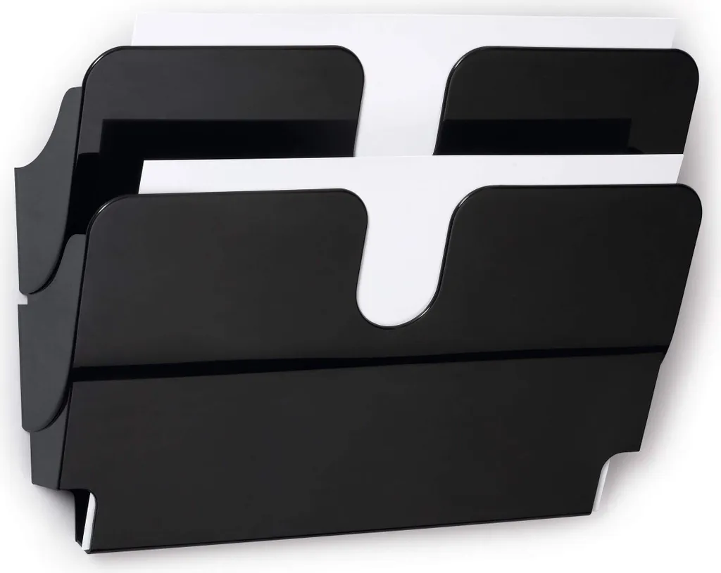 Set 2 Espositori Parete Durable Flexiplus A4 Orizzontale 1709014060