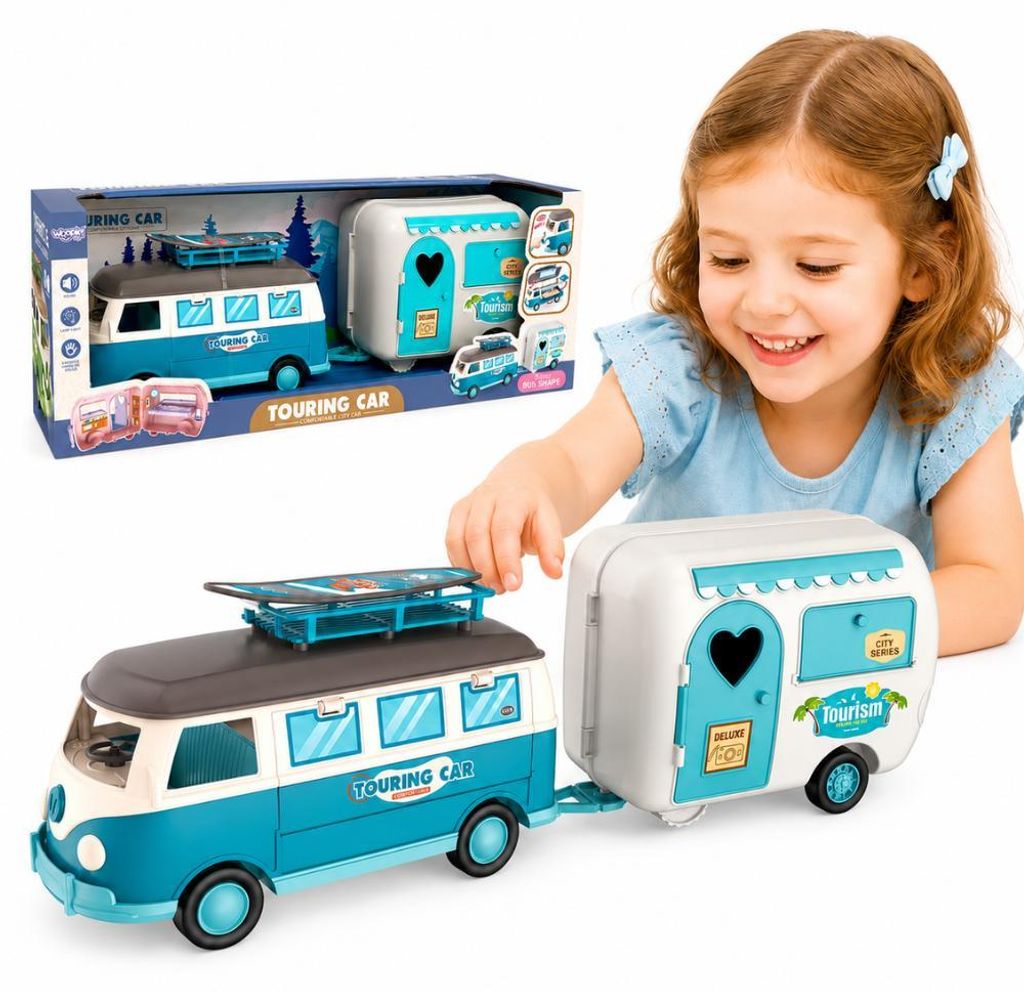 Woopie Xl Doll Camper Set Con Remolque Imagen del producto 