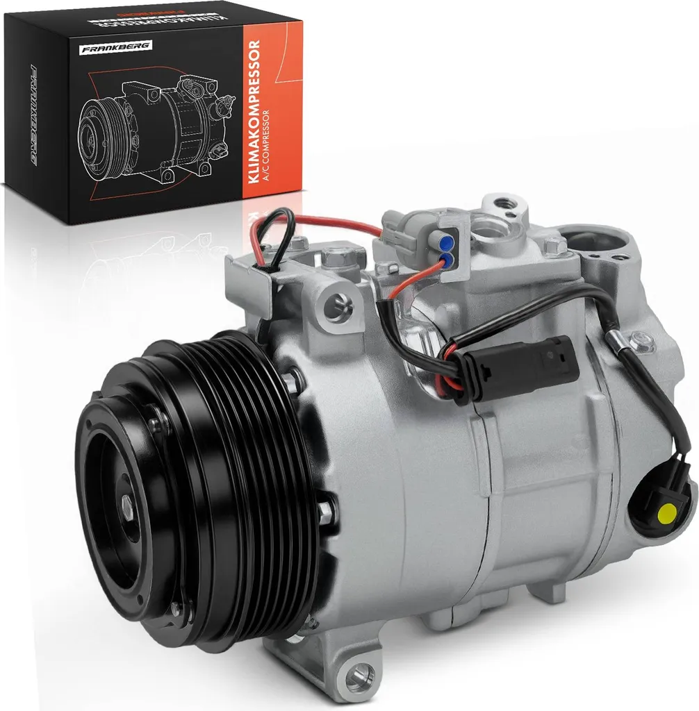 Compresseur de Climatisation Frankberg pour Mercedes Classe C W204 E W212