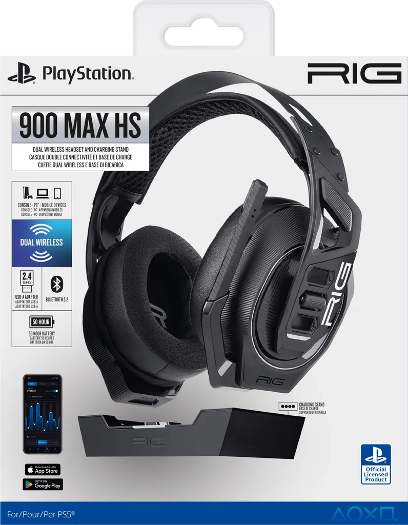 Casque RIG 900 MAX HS : Fini les Lags Audio et Panne Batterie sur PS5