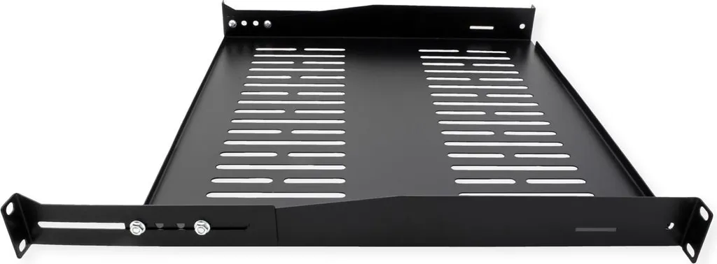 Ripiano Rack 19 1U VALUE - Profondità 400mm per Server e Switch - 4