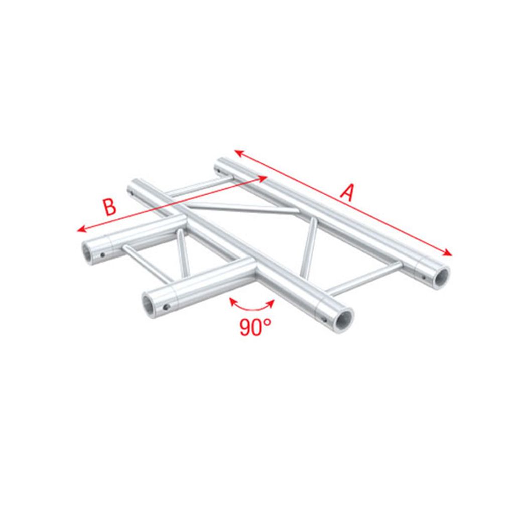 Milos Pro-30 Step P Truss - Cross HB35 - 90° corner - horizontal