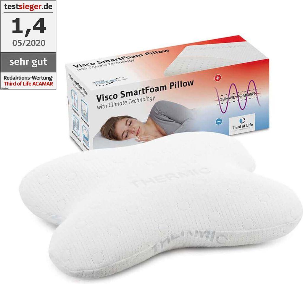 Seitenschläferkissen ACAMAR ergonomisches Produktbild 