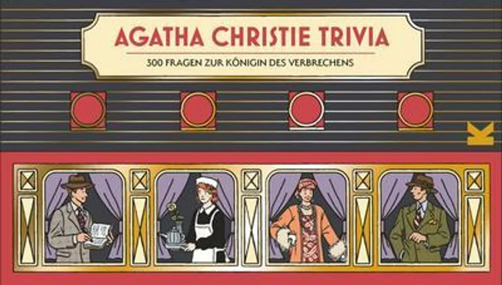 Agatha Christie Trivia - Idée Cadeau Originale pour Amateurs d'Enigmes Noir