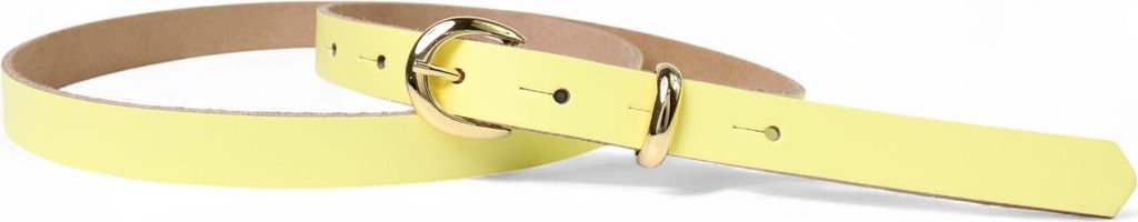 FRONHOFER Damengürtel 2 cm schmaler Gürtel vergoldete Schnalle & Schlaufe