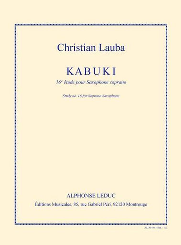 Kabukipour saxophone soprano