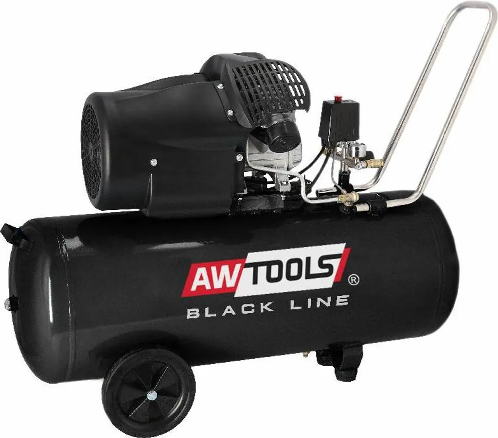 Compresseur d'air 50L bicylindre en V 3.0Hp pour atelier et garage
