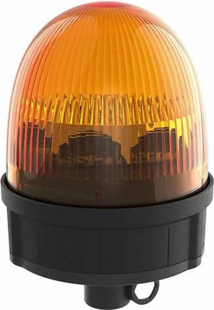 Gyrophare LED 24V Ambre pour Travaux Nocturnes sur John Deere Série 6
