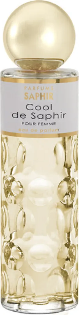 SAPHIR Cool De Saphir Pour Femme EDP 200ml - Parfum Frais et Élégant
