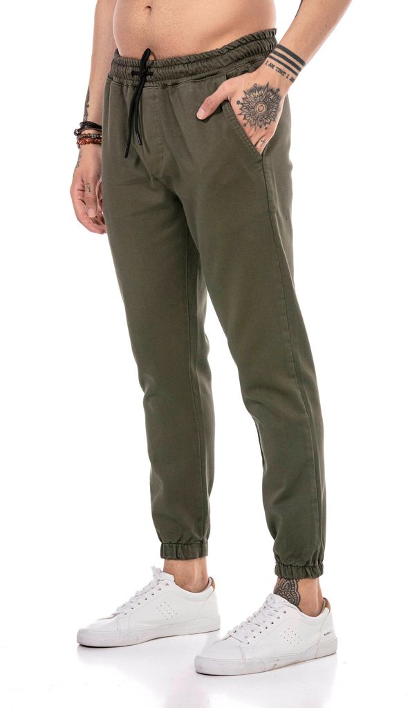 Red Bridge Herren Jogginghose Freizeit-Hose Khaki XL
