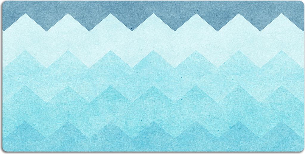 Schreibtischmatte Tischunterlage 120x60 cm Mauspad - Zickzack-Muster