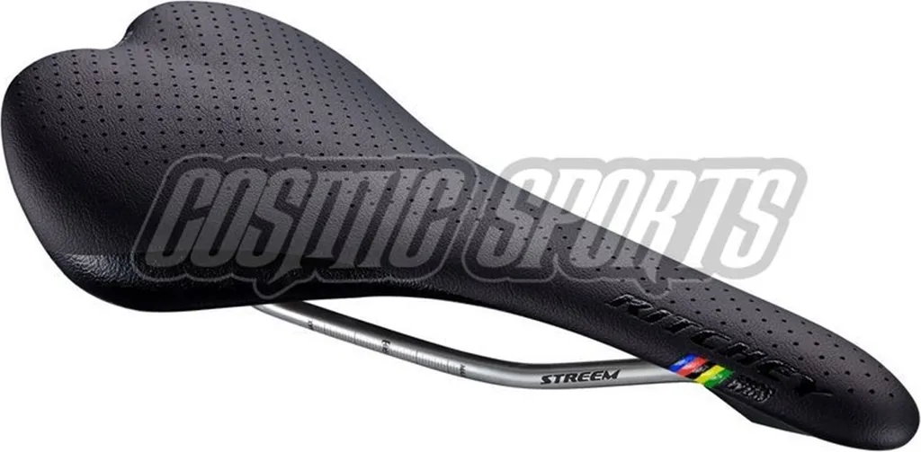 Selle Ritchey WCS Streem 278x132mm Rails Titane Noire pour Vélo Route