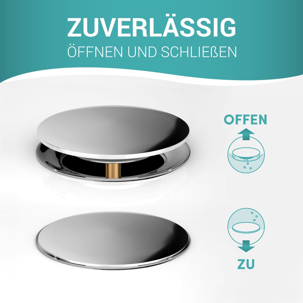 Engelbach® Badewannenstöpsel mit Universaler Passform - Produktbild 5