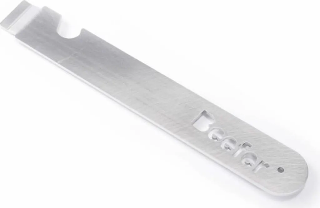 Poignée de grille Beefer en inox pour barbecue haute température 25cm