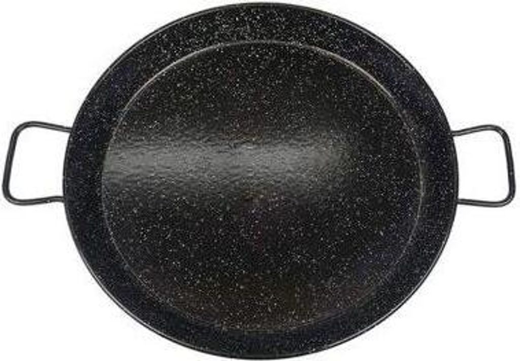 Igotrend 133810 Pfanne PAELLA 22 cm flach, 2 Griffe