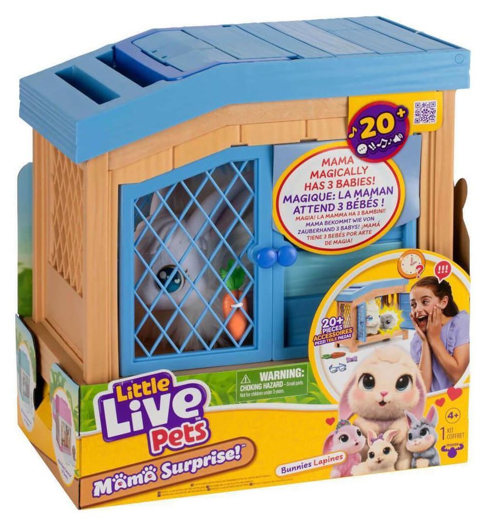 Moose Little Live Pets 26593 Mama Surprise Interaktívny Obrázok produktu 