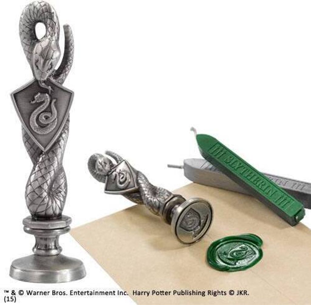 Harry Potter Siegelstempel Slytherin 10 cm