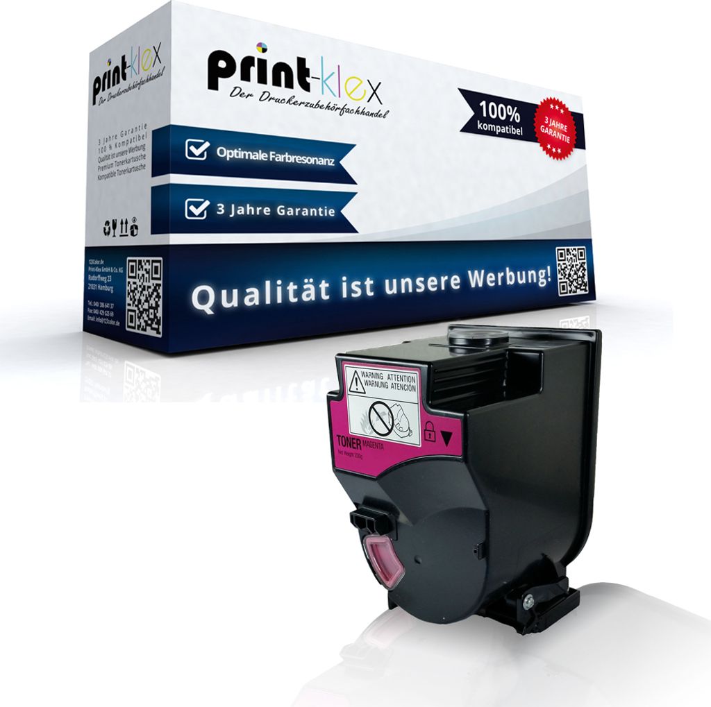 Kompatible Tonerkartusche für Olivetti D-Color MF 22 MF 45 B0482 Rot Magenta - Office Print Serie