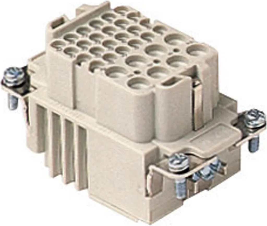 Connecteur industriel femelle CXF 8/24 Ilme à 32 pôles pour sertissage