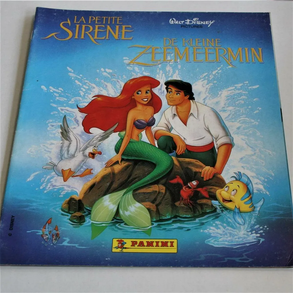 Album à Compléter La Petite Sirène Disney Occasion pour Fans d'Ariel