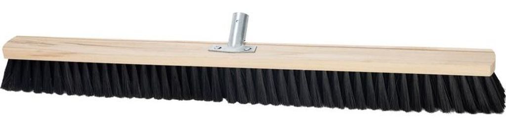 Besen Geco Z80NU, 800 mm, Holz/Metall, ohne Stiel