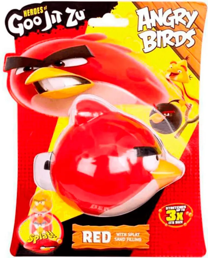 Figurine Angry Birds Bandai Oiseau Rouge Taille Unique - Jouet de Collection