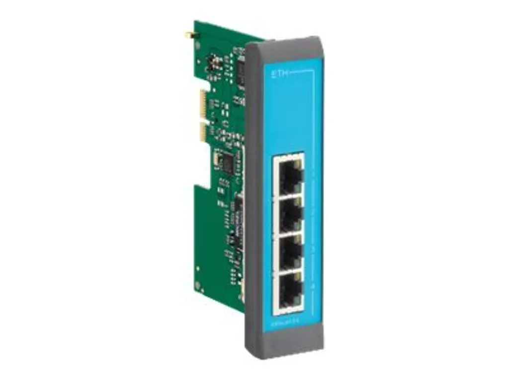 Carte réseau Insys icom MRcard ES pour commutation industrielle filaire
