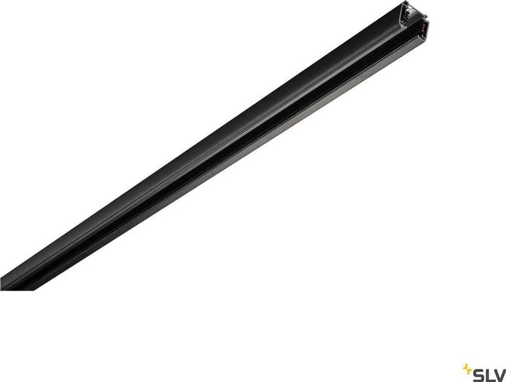 SLV 1002631 S-TRACK Rail Plafonnier Apparent 2m Noir pour Éclairage